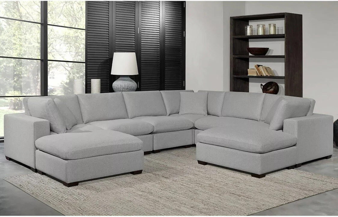 8 piece sale sectional with chaise