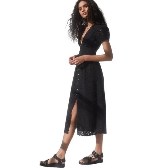 Wilfred button cheap front dress