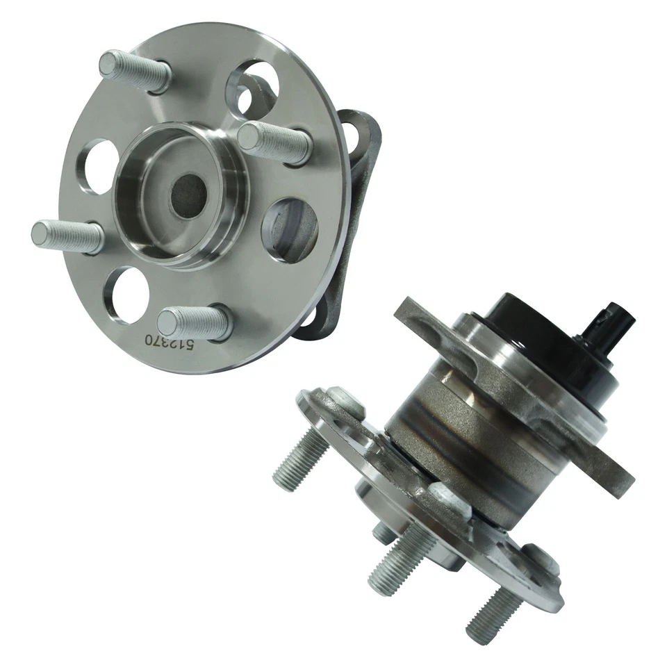 Pair Rear Wheel Hub Bearing For 12-19 Toyota Prius C 06-14 Yaris 2013 Scion iQ - Image 2 of 4