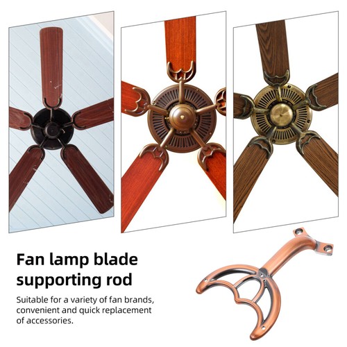 2 Pcs Fan Support Rod Ceiling Bracket Mount Replacement Parts - Picture 5 of 12