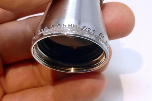 Wollensak Tower 6.5mm f/2.5 Wide Angle Cine Amaton D Mount Camera Lens - Picture 6 of 21