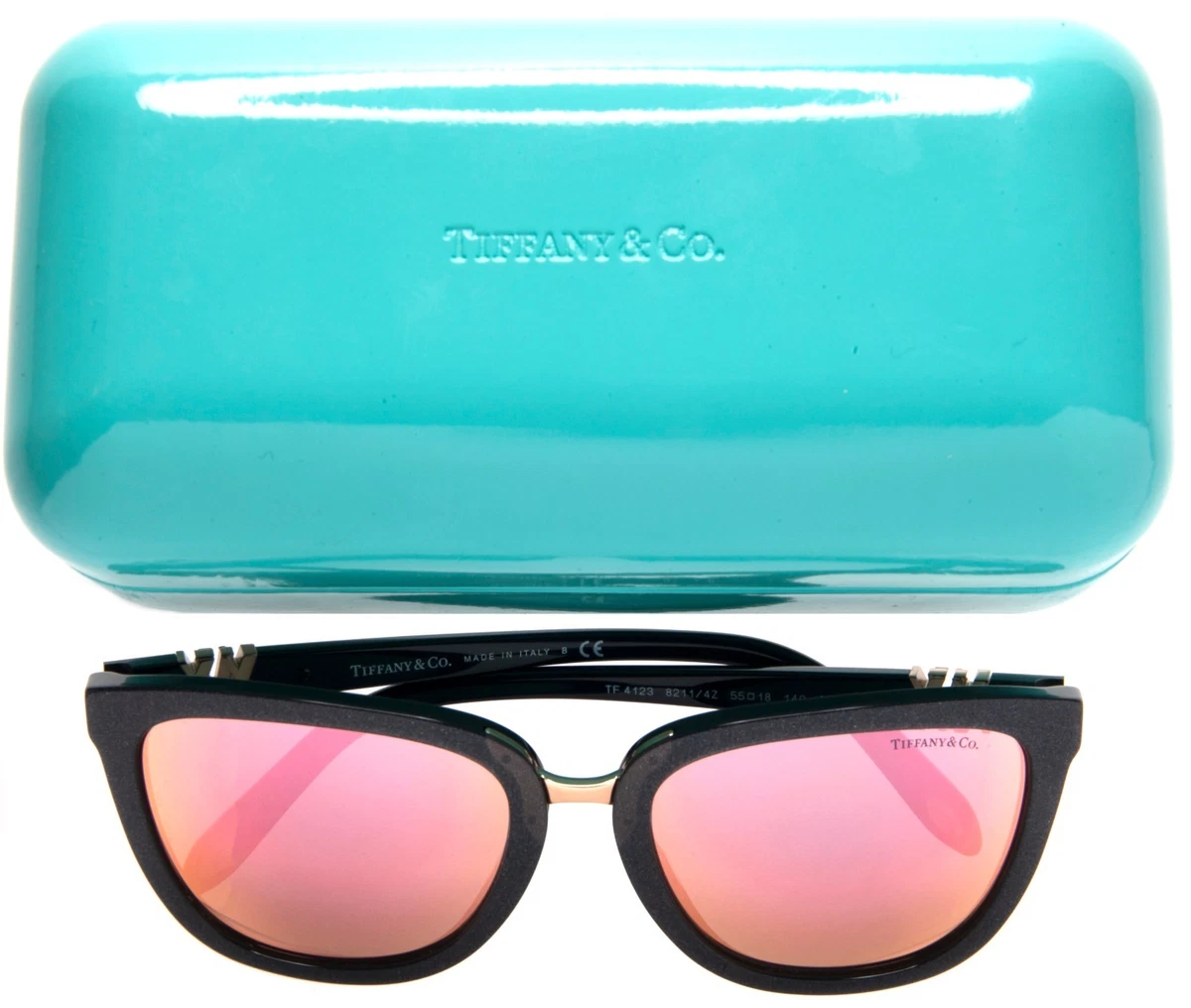 Tiffany & Co. Cat Eye Mirrored Sunglasses for Women for sale  display picture 2