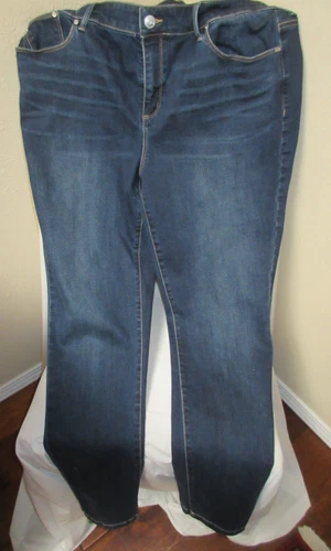 Chicos size 2 Womens 12 Platinum Jegging Jeans Slim fit Tapered Leg Stretch