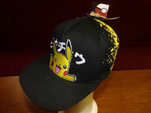 Pokemon Pikachu Snapback Mütze verstellbar #3, Thinkgeek NEU mit Etikett