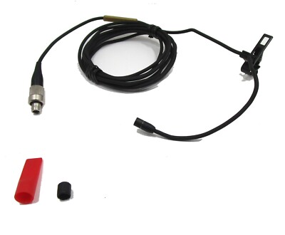 SENNHEISER MKE 2-4 Gold-C 3-pin Lemo Clip-on Lavalier Microphone 004736 (Used-1)