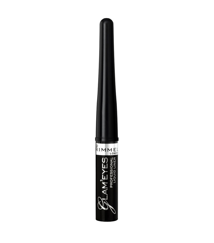 RIMMEL GLAM'EYES Liquid Liner Eyeliner Liquido Occhi colore black/nero NUOVO