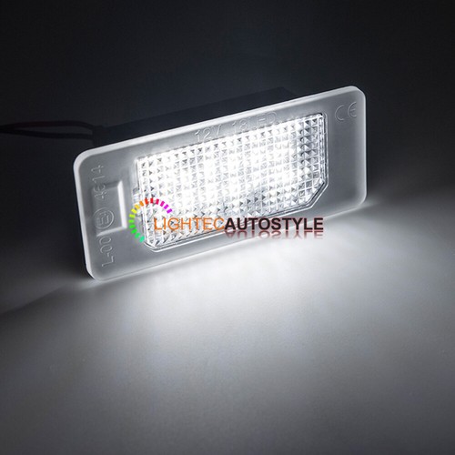 For Skoda 2x Lightec CanBus 18 SMD White LED Number Plate Light Units | UK Stock - Picture 5 of 6
