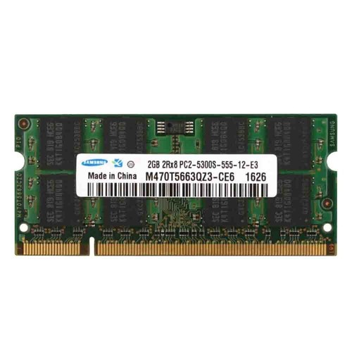 2GB PC2-5300S DDR2 667MHz 200Pin 1.8v CL5 Laptop SODIMM memoria per Samsung IT - Foto 6 di 6