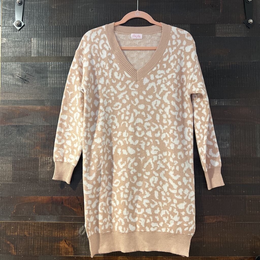 pink lily sweater dress Along The Shoreline Ivory Fringe Detail Sweater Dress FINAL SALE