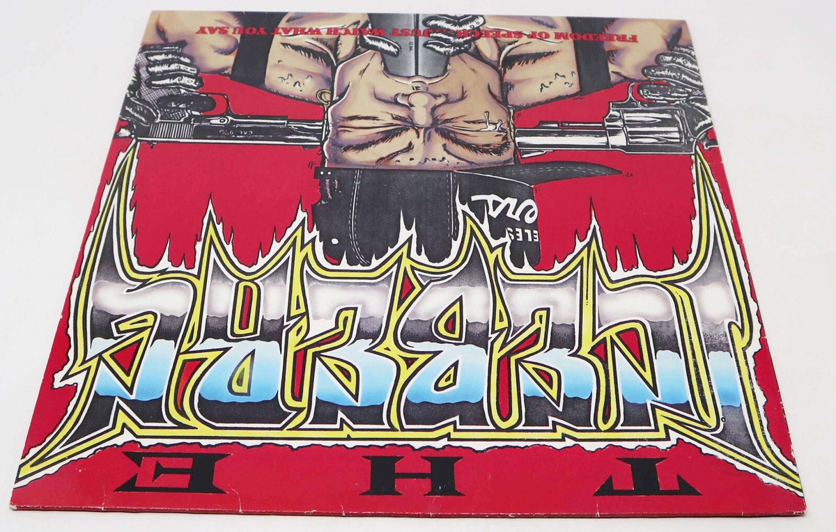 1989 SIRE RECORDS ICE-T - THE ICEBERG / FREEDOM OF SPEECH 12