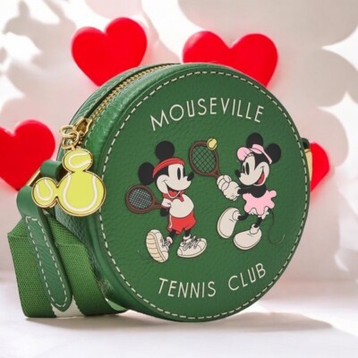 Disney × Fossil Leather Sling Mini Bag Mickey Sport Ville