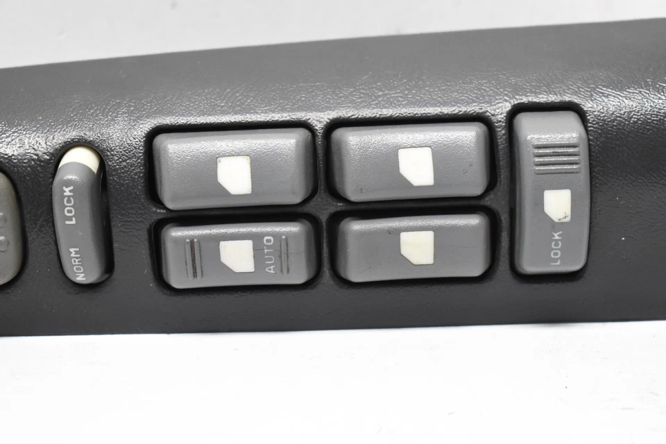 Chevy GMC S10 1998-2004 Blazer Jimmy gris interruptor maestro ventana eléctrica OEM E5D30 Foto 3 de 4