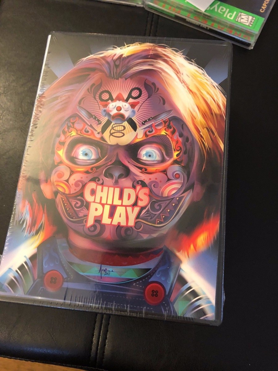 Child's Play DVD Chucky Horror 1988 Movie Slasher Rare