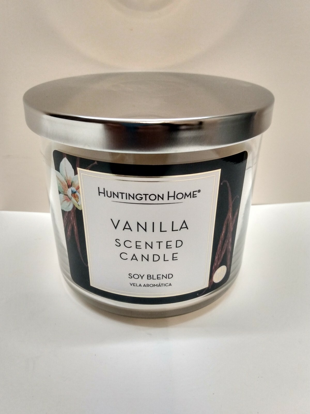 Huntington Home 3 Wick Candle Vanilla Scented Made in USA 14 oz eBay