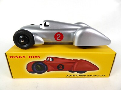 Auto Union Racing Car grau - DINKY TOYS DeAgostini MODELLAUTO CAR DIECAST - 23D