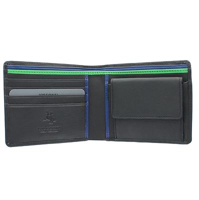 Visconti Herren Leder Bond Sammlung 'M' Geldbörse RFID-Blockierung BD10