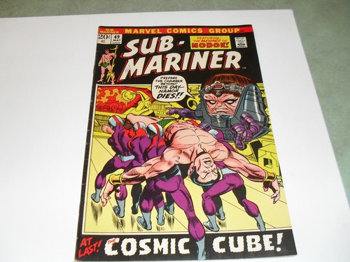 Sub-Mariner #49 (Marvel,1972) VF/VF+,  Dr Doom, Modok, and Cosmic Cube!! KEY