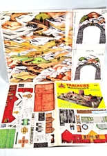 Vintage H.O. Scale "Trackside Ministructures" for H.O. Trains.