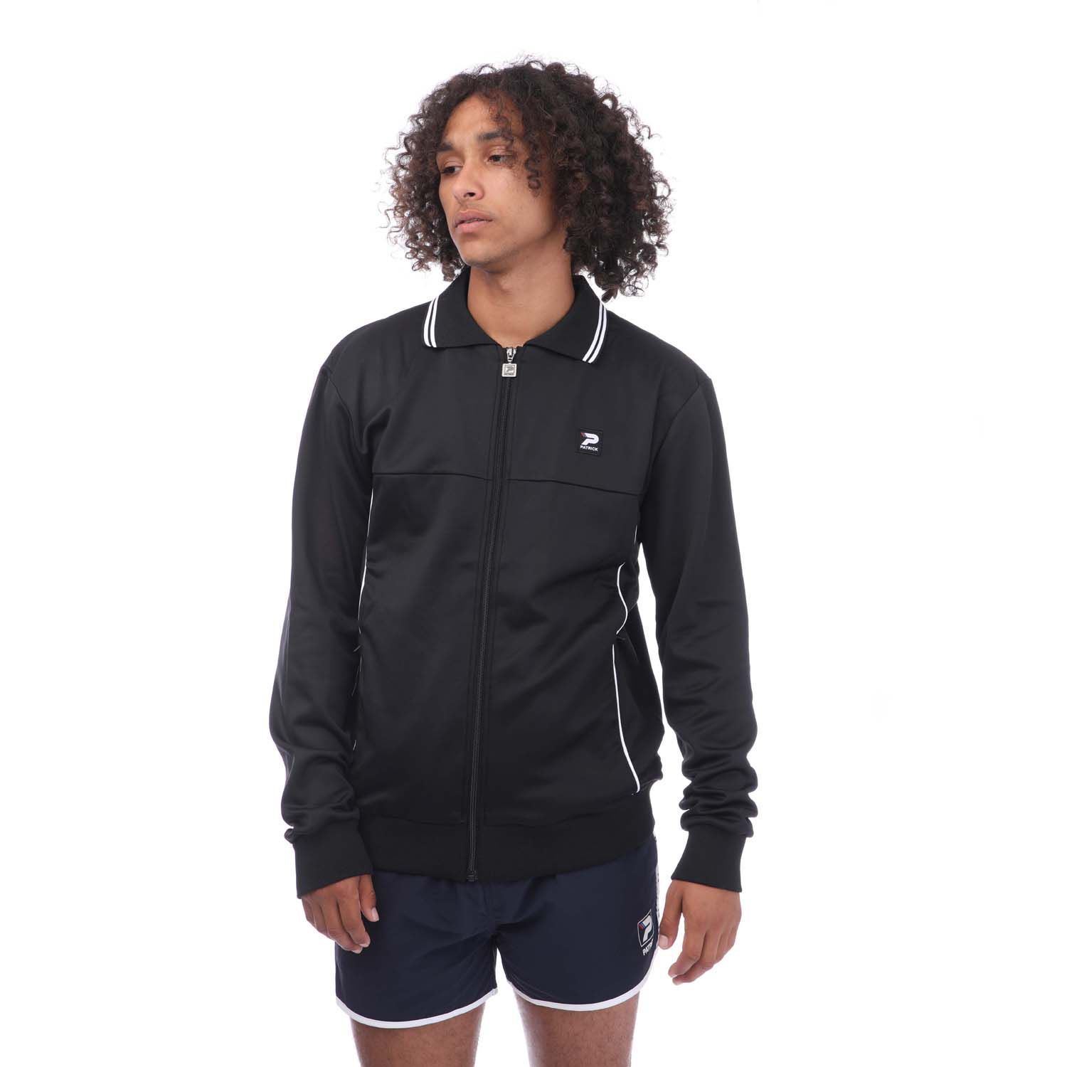 Спортивный топ Herren Jacke Patrick Reims на молнии от Schwarz