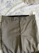NWT 32x32 Perry Ellis Portfolio Travel Luxe Taupe Gray Pants Men’s 