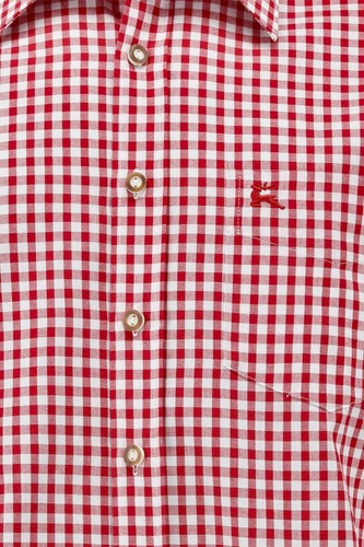 OS Trachten Langarmhemd 4 Farben kariert m. 1 Brusttasche und Krempelärmel 3XL-6 - Bild 10 von 24
