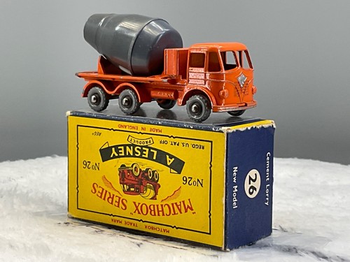 Matchbox lesney1961 #26B Foden Cement Lorry ,VG cond,in C box all orig,. - Picture 6 of 18