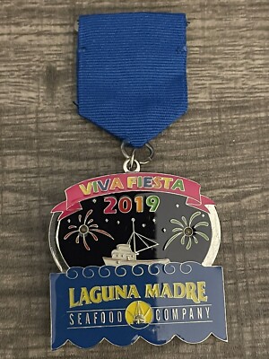 NEW 2019  LAGUNA  MADRE  LIGHT UP FIESTA MEDAL!! SUPER COOL MEDAL!