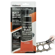 RTV Silicone Instant Gasket Maker High Temperature Sealant 75g Tube Black