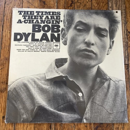 BOB DYLAN LP The Times They Are A Changin’ Columbia CS 8905 SEALED Vinyl