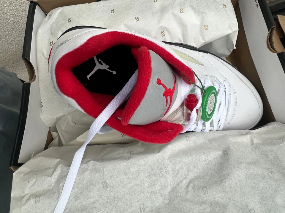 Talla 11 - Air Jordan 5 Golf Low Fire Red Foto 3 de 4