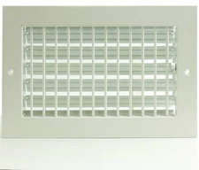 14"w x 4"h Adjustable AIR Supply Diffuser - HVAC Vent Cover Sidewall or Ceili...
