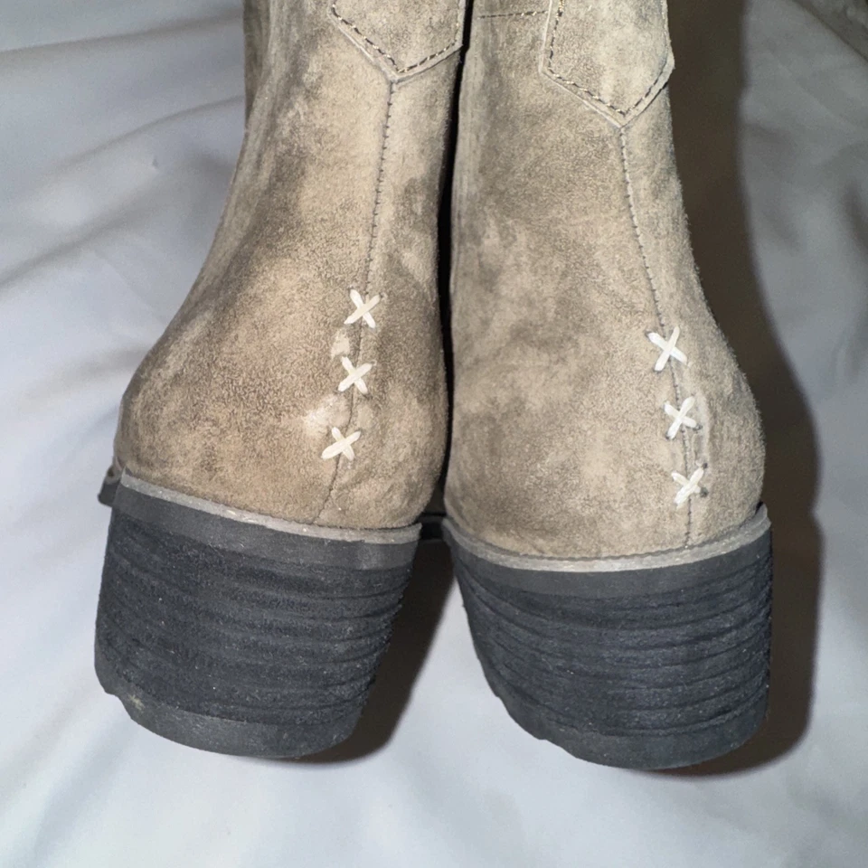 Reef Voyage Marrón Gamuza Cuero Chelsea Tacón al Tobillo Botas para Mujer Talla 10US/41EU Foto 2 de 4