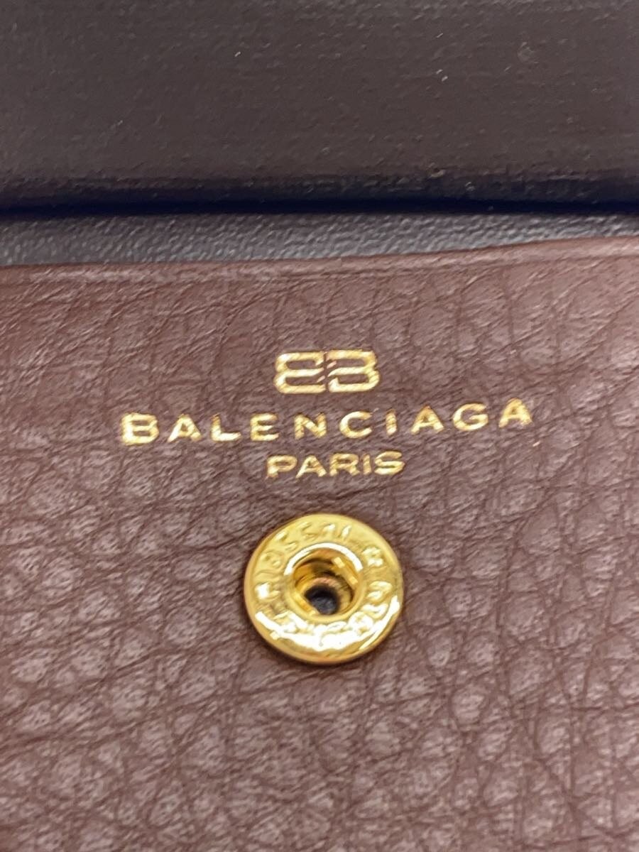 BALENCIAGA Leather Keychain BRW Women's ap54037 thumbnail 3