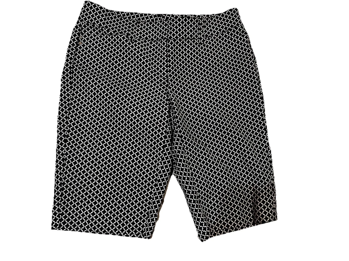 River Island striped knit textured shorts in black - part of a set