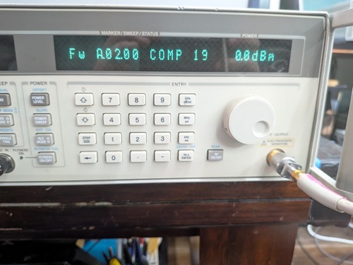 HP 83751A Sweeper Signal Generator 2-20GHz Opt 1E5 .1e8 Avail!! Pulse Mod Cal'd! - Picture 11 of 24