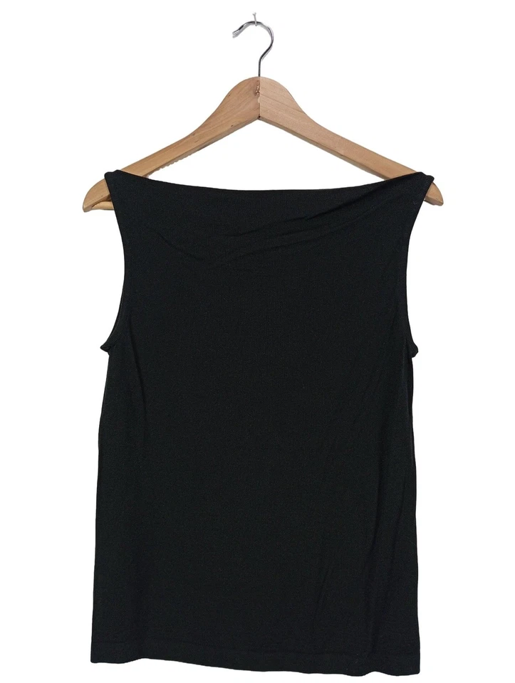 WOLFORD Débardeur à bretelles Dames Top T EU 36 noir style décontracté - Photo 2/4