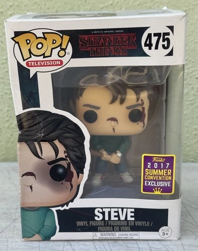 Funko Pop! Vinyl: Stranger Things Steve Harrington with Bat SDCC Exclusive #475