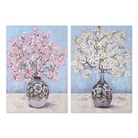 Leinwand Dkd Home Decor Leinwand Holz Mdf 70 X 3 X 100 Cm