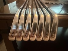 titleist t100s iron set - DG Tour issue  S400 std length, std loft, 2 deg flat