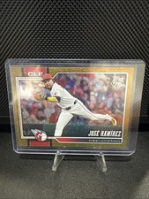 2026 Topps Series 1 Jose Ramirez #284 Gold Foil 30/50 SSP Cleveland Guardians