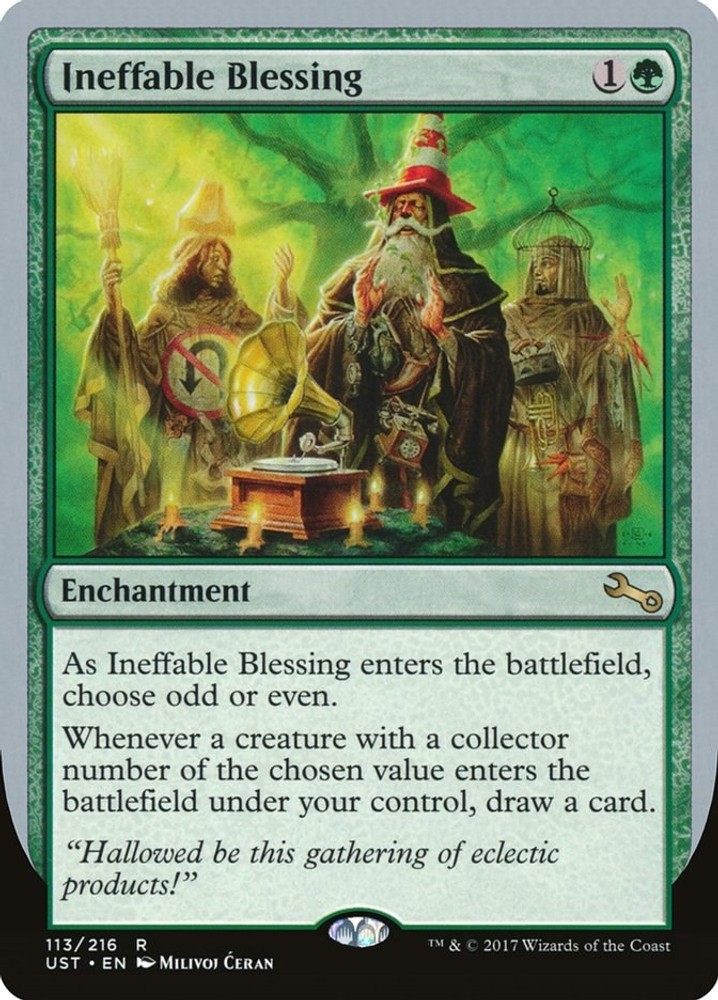 Ineffable Blessing (E) - 113 - NM - Unstable