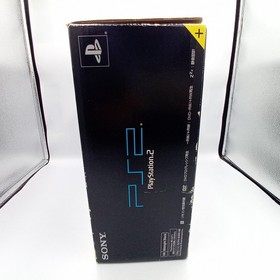 PS2 PlayStation 2 Console Midnight Black SCPH-50000 Boxed Manual Japanese Tested