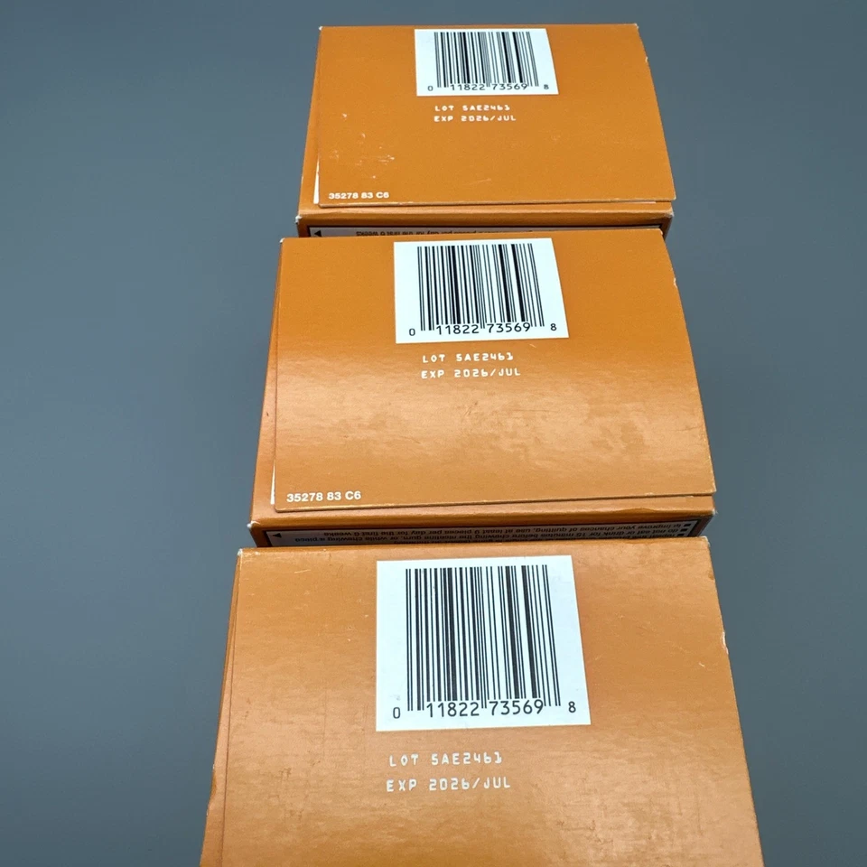 Paquete de 3 chicles de nicotina Rite Aid 2 mg - sabor a fruta recubiertos - 300 piezas - exp Jul2026 Foto 3 de 4