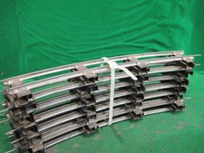 Lot of 12 curved  Track S gauge American Flyer