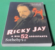 Ricky Jay Magic Collection Sothebys 2021 Auction Catalog, PB, Scarce?