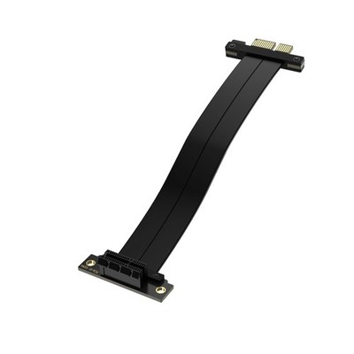 PCIe X1 4.0 Riser Cable Male To Female Extender 18090 Degrees 20cm