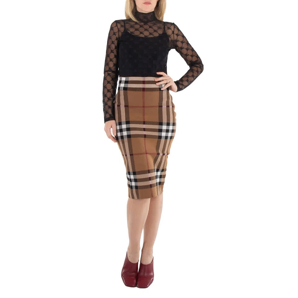 博柏利马术骑士弹力薄纱紧身衣,尺寸 X-小号 — 第 4/4 张图片