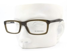 Burberry Eyeglasses B2117 3336 Glasses Transparent Olive Green 53-18-140 No Case