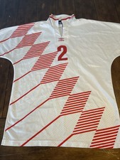 Vintage Umbro Ajax Amsterdam Men's Soccer Jersey, Size M #2 HAS FLAWS READ