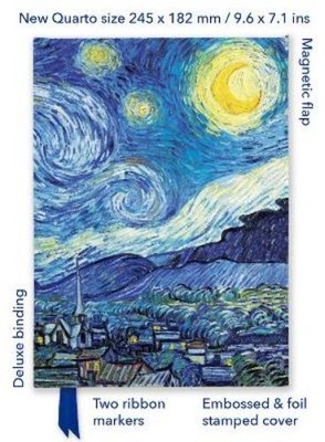 Vincent van Gogh: The Starry Night (Foiled Quarto Journal) (US IMPORT)